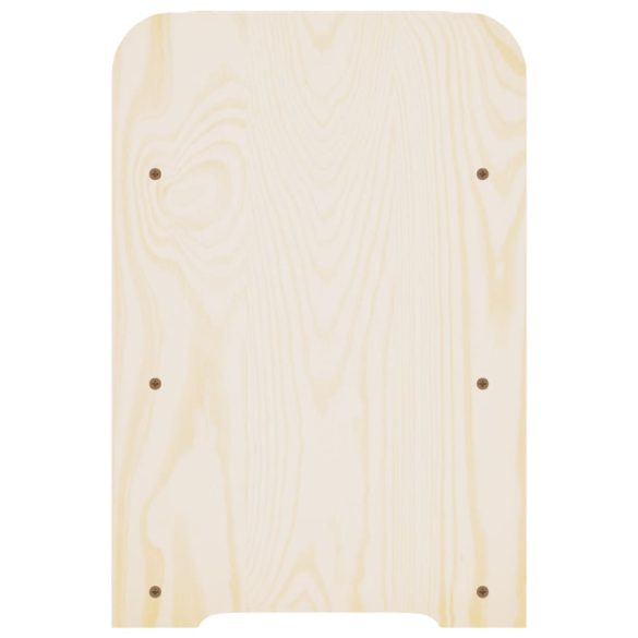 tömör fenyőfa bortartó állvány 33x25x37 cm