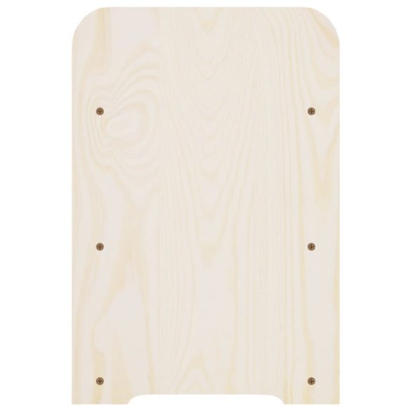 tömör fenyőfa bortartó állvány 43 x 25 x 37 cm