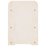 tömör fenyőfa bortartó állvány tetővel 43 x 25 x 37 cm