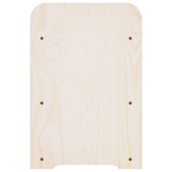 tömör fenyőfa bortartó állvány tetővel 43 x 25 x 37 cm