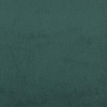 sötétzöld bársony dívány párnákkal