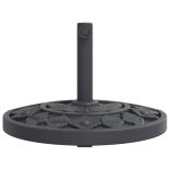 félkör alakú napernyőtalp rúdhoz Ø38 / 48 mm 9 kg