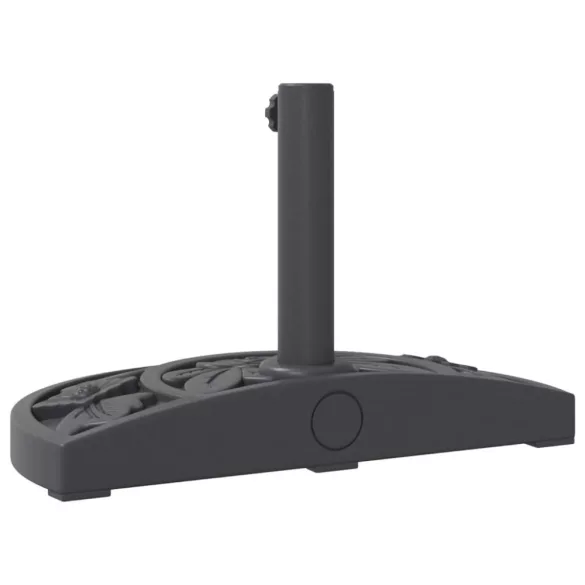 félkör alakú napernyőtalp rúdhoz Ø38 / 48 mm 9 kg