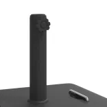 fogantyús négyszögű napernyőtalp rúdhoz Ø38 / 48 mm 27 kg