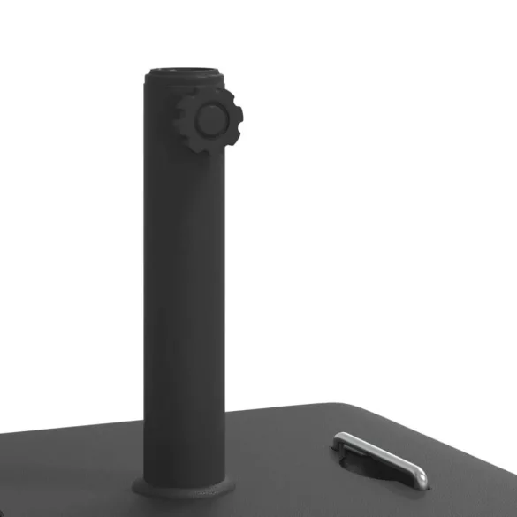 fogantyús négyszögű napernyőtalp rúdhoz Ø38 / 48 mm 27 kg