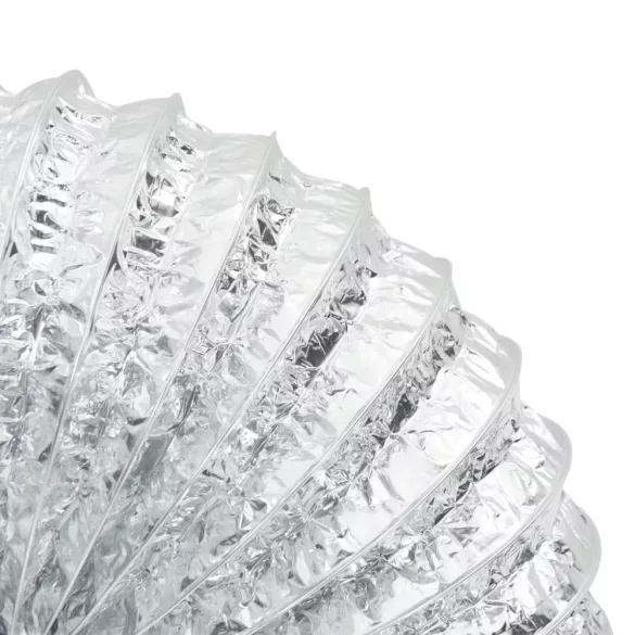 alumínium szellőzőcső 6 m Ø10 cm