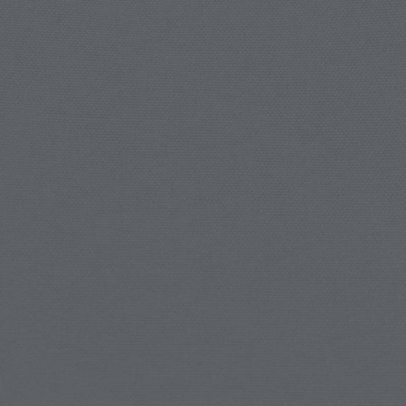 2 db fekete porszórt acél kerti pad párnával