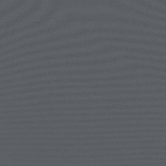 fekete acél és textilén L-alakú kerti kanapé párnákkal