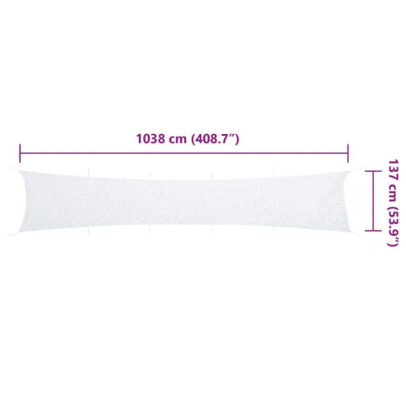 fehér kamuflázsháló tárolózsákkal 1038x137 cm