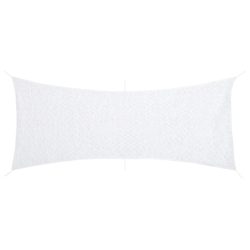 fehér kamuflázsháló tárolózsákkal 409x206 cm