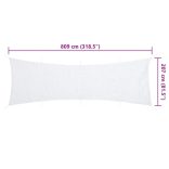 fehér kamuflázsháló tárolózsákkal 809x207 cm