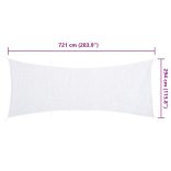 fehér kamuflázsháló tárolózsákkal 721x294 cm