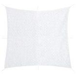 fehér kamuflázsháló tárolózsákkal 416x402 cm