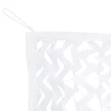 fehér kamuflázsháló tárolózsákkal 516x400 cm