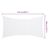 fehér kamuflázsháló tárolózsákkal 516x400 cm