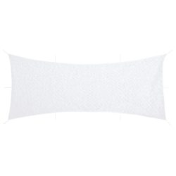 fehér kamuflázsháló tárolózsákkal 708x423 cm