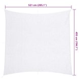 fehér kamuflázsháló tárolózsákkal 521x493 cm