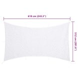 fehér kamuflázsháló tárolózsákkal 618x512 cm