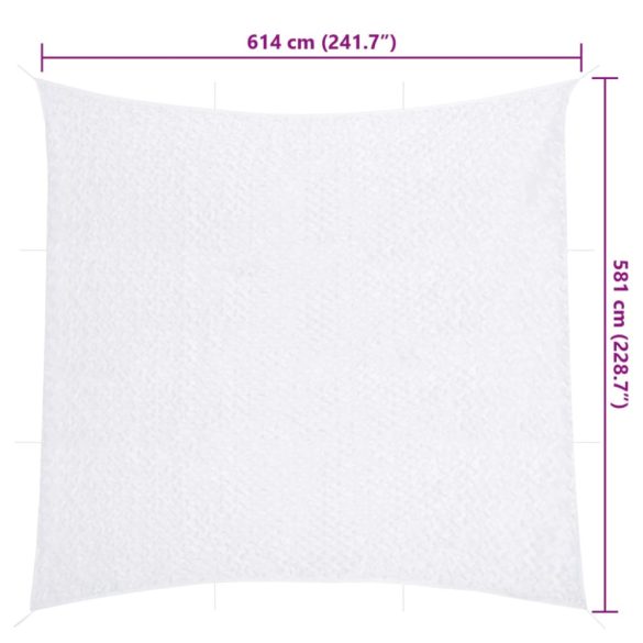 fehér kamuflázsháló tárolózsákkal 614x581 cm