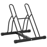 padlón álló acél kerékpártartó 2 kerékpárhoz