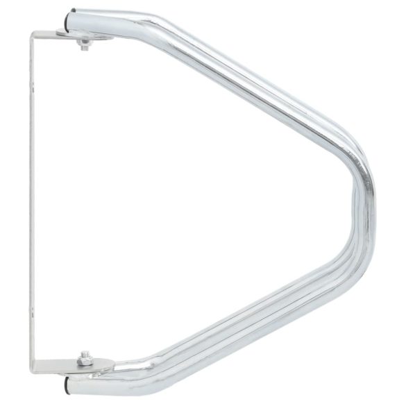 2 db horganyzott acél falra szerelhető kerékpártartó