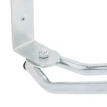 2 db horganyzott acél falra szerelhető kerékpártartó