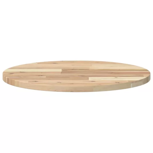 kerek tömör akácfa asztallap Ø50 x 2 cm