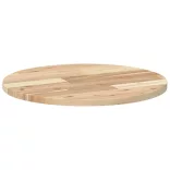 kerek tömör akácfa asztallap Ø50 x 2 cm