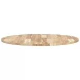 kerek tömör akácfa asztallap Ø80 x 2 cm