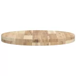 kerek tömör akácfa asztallap Ø50 x 4 cm