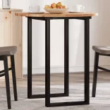 kerek tömör akácfa asztallap Ø70 x 2 cm