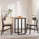 kerek tömör akácfa asztallap Ø70 x 2 cm