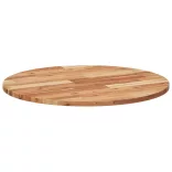 kerek tömör akácfa asztallap Ø70 x 2 cm