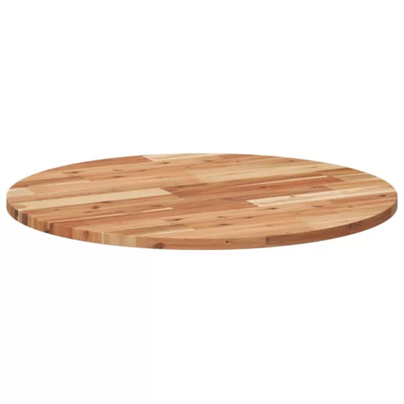 kerek tömör akácfa asztallap Ø70 x 2 cm