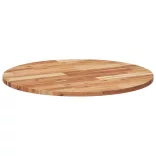 kerek tömör akácfa asztallap Ø70 x 2 cm