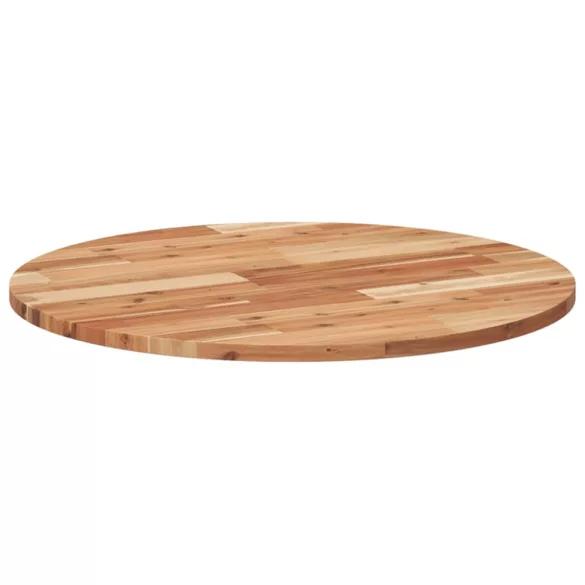 kerek tömör akácfa asztallap Ø70 x 2 cm
