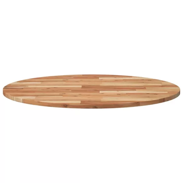 kerek tömör akácfa asztallap Ø90 x 2 cm