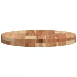 kerek tömör akácfa asztallap Ø40 x 4 cm