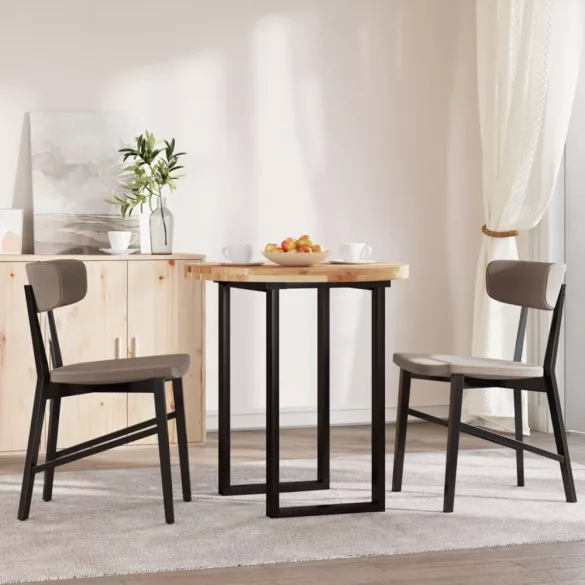 kerek tömör akácfa asztallap Ø70 x 4 cm