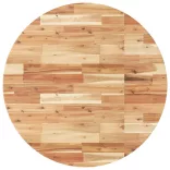 kerek tömör akácfa asztallap Ø90 x 4 cm