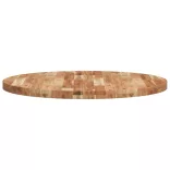 kerek tömör akácfa asztallap Ø90 x 4 cm