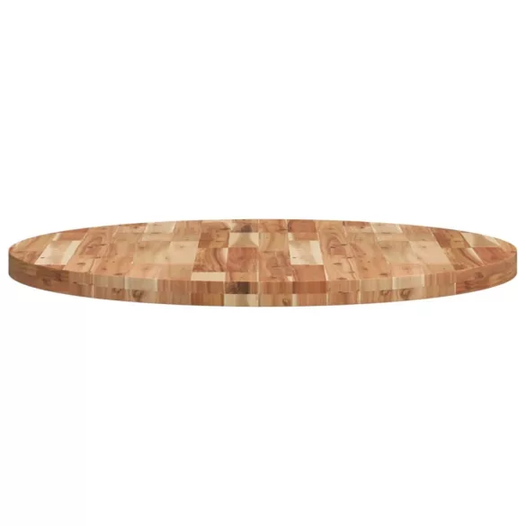 kerek tömör akácfa asztallap Ø90 x 4 cm