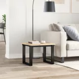 négyzet alakú tömör akácfa asztallap 50 x 50 x 2 cm