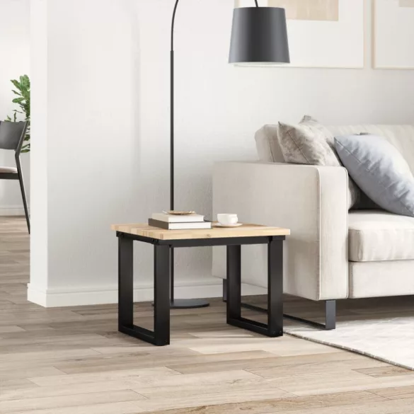 négyzet alakú tömör akácfa asztallap 50 x 50 x 2 cm