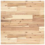 négyzet alakú tömör akácfa asztallap 60 x 60 x 2 cm