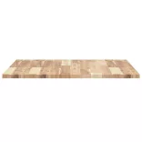 négyzet alakú tömör akácfa asztallap 70 x 70 x 2 cm