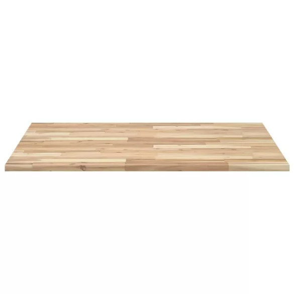 négyzet alakú tömör akácfa asztallap 90 x 90 x 2 cm