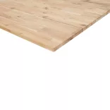 négyzet alakú tömör akácfa asztallap 90 x 90 x 2 cm