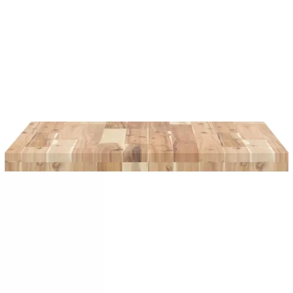 négyzet alakú tömör akácfa asztallap 60 x 60 x 4 cm