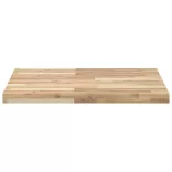 négyzet alakú tömör akácfa asztallap 70 x 70 x 4 cm